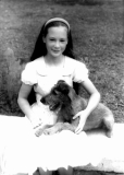 Scarlet and me (summer 1992).